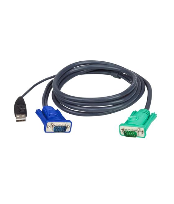 ATEN Cable KVM USB con SPHD 3 en 1 de 1,8 m