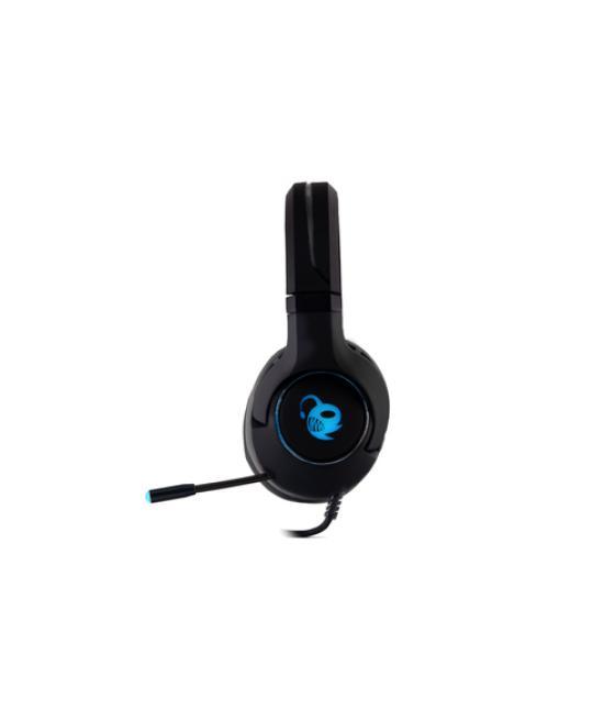 Deep Gaming RGB Pro Deep Chroma Auriculares Alámbrico Diadema Juego USB tipo A Negro