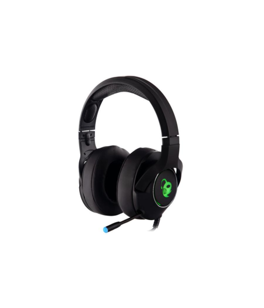 Deep Gaming RGB Pro Deep Chroma Auriculares Alámbrico Diadema Juego USB tipo A Negro