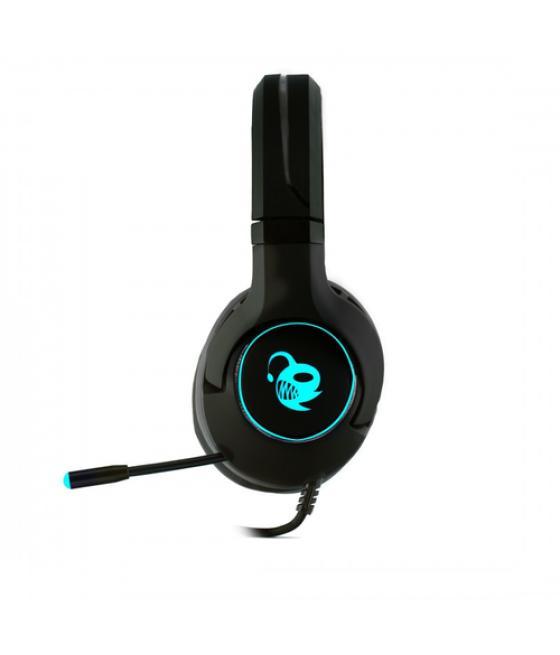 Deep Gaming RGB Pro Deep Chroma Auriculares Alámbrico Diadema Juego USB tipo A Negro