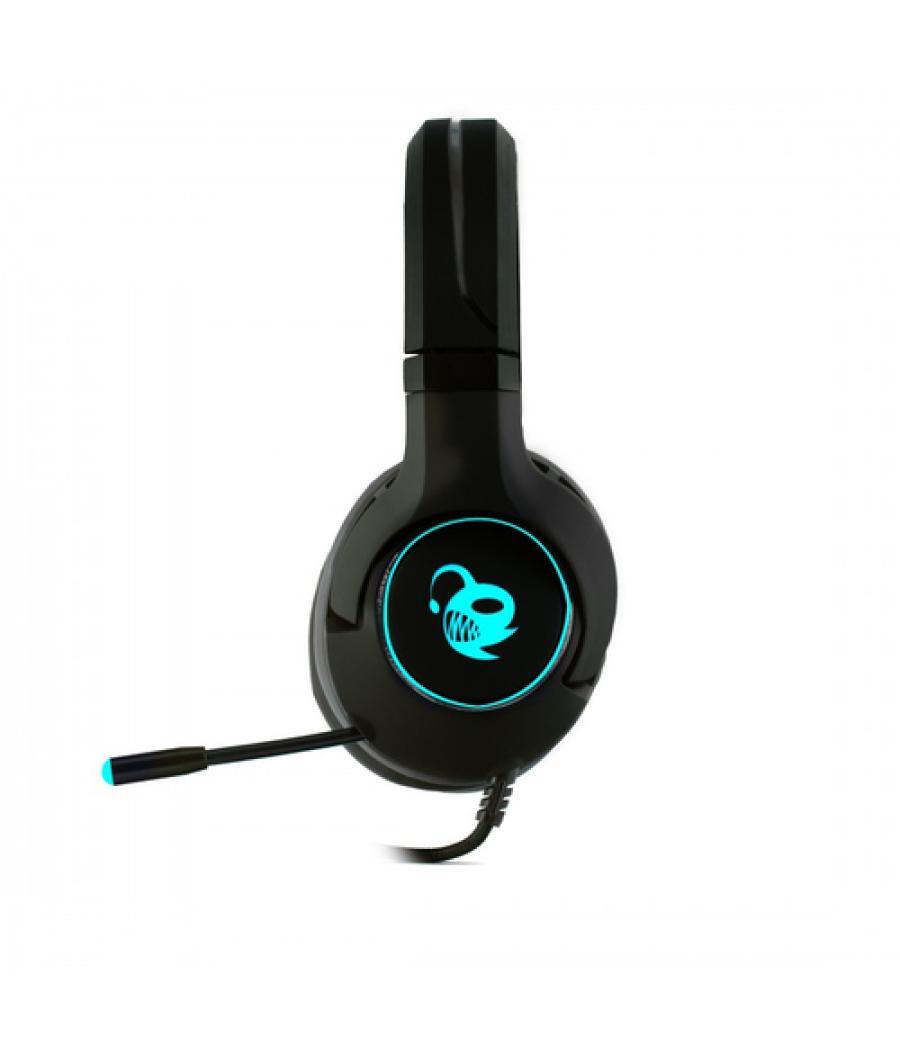 Deep Gaming RGB Pro Deep Chroma Auriculares Alámbrico Diadema Juego USB tipo A Negro