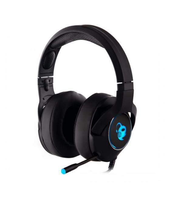 Deep Gaming RGB Pro Deep Chroma Auriculares Alámbrico Diadema Juego USB tipo A Negro