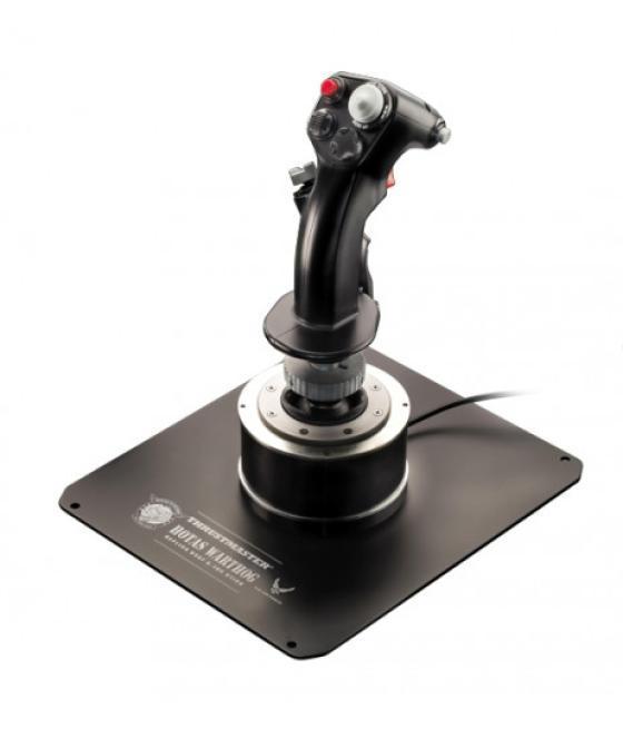 Thrustmaster hotas warthog flight stick palanca de mando pc usb 2.0 negro