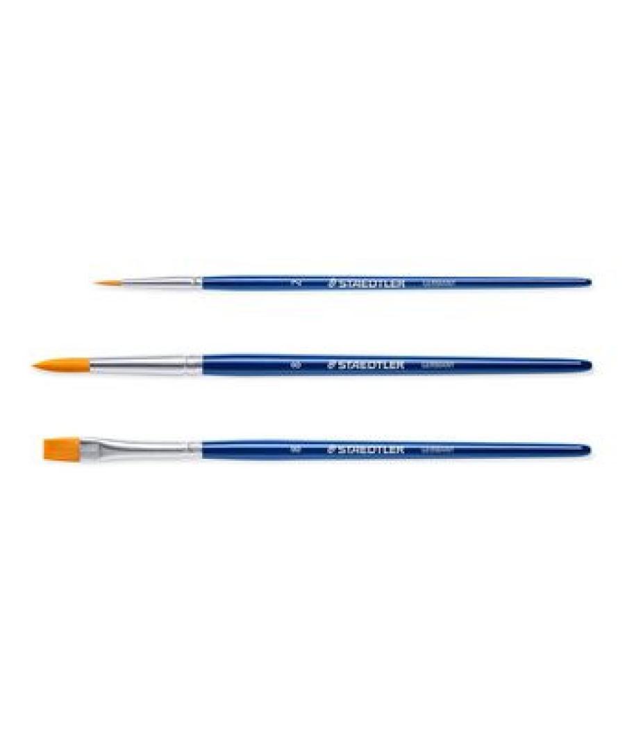 Staedtler 989-sbk3-3 pincel para bellas artes 3 pieza(s)