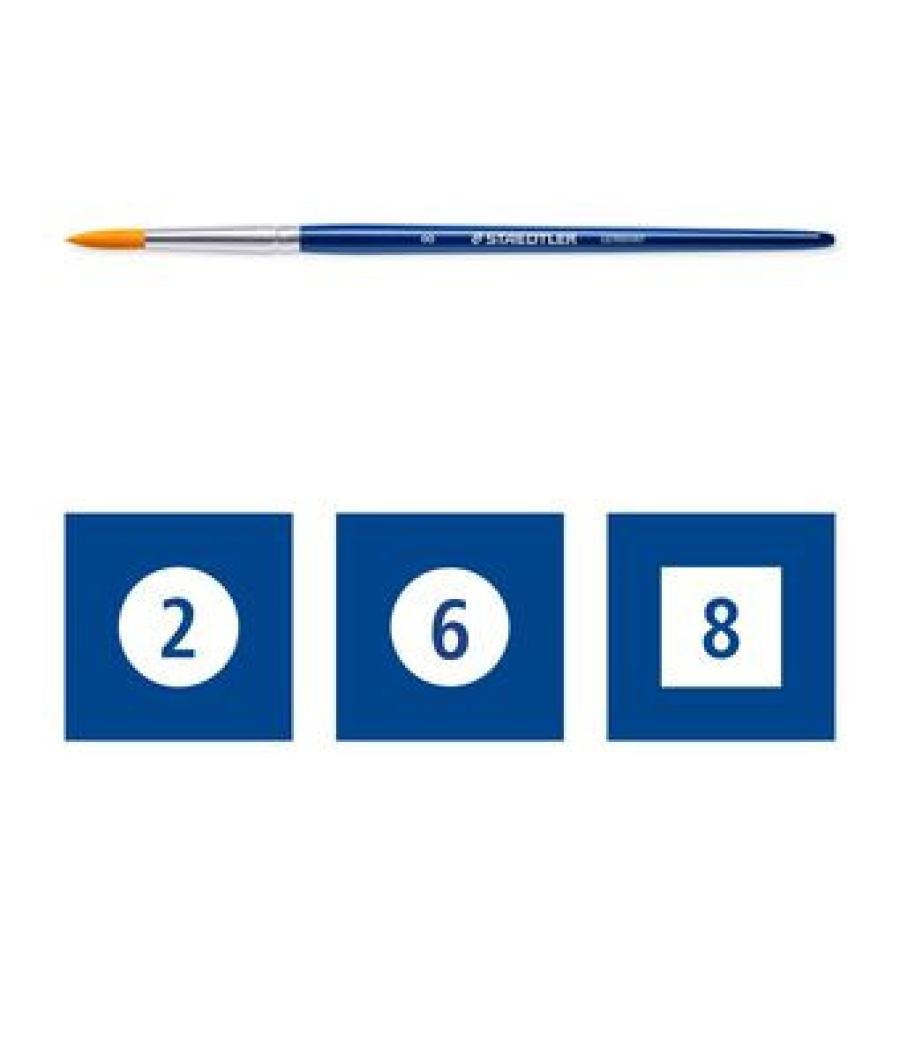 Staedtler 989-sbk3-3 pincel para bellas artes 3 pieza(s)