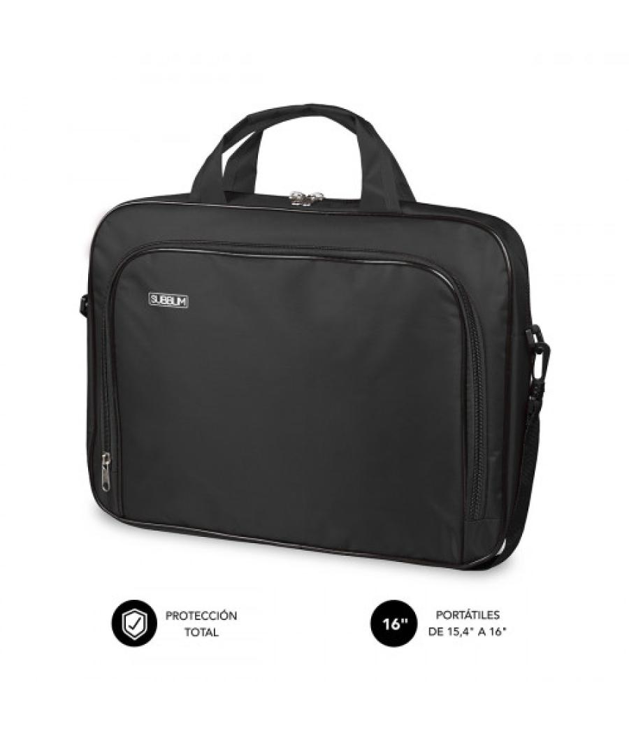 Subblim maletín ordenador oxford laptop bag 15,4-16" black