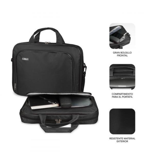 Subblim maletín ordenador oxford laptop bag 11-12,5" black