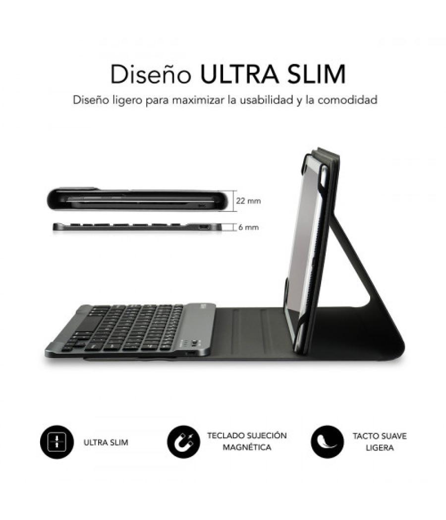 Subblim funda con teclado keytab pro bluetooth 10,1" black