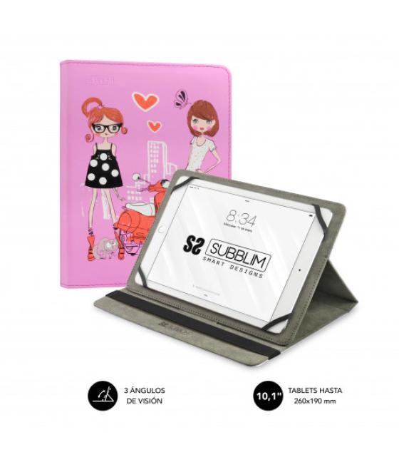 Subblim funda tablet universal trendy case fashion girls 10.1"