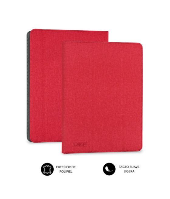 Subblim funda tablet freecam case 10,1" red