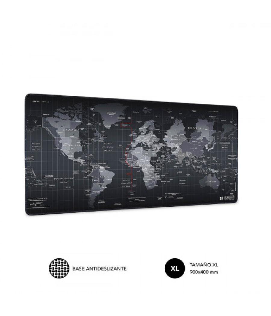 Subblim alfombrilla ratón world xl mouse pad