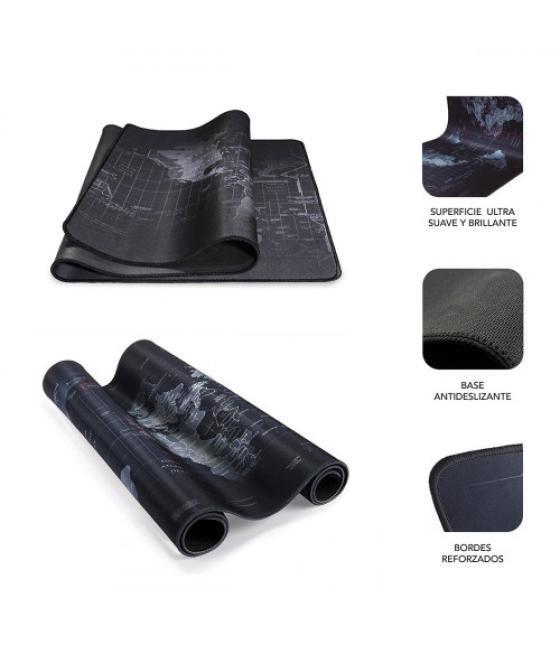 Subblim alfombrilla ratón world xl mouse pad