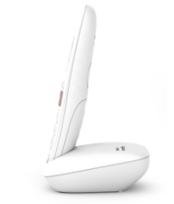 Gigaset e290 duo teléfono dect/analógico identificador de llamadas blanco