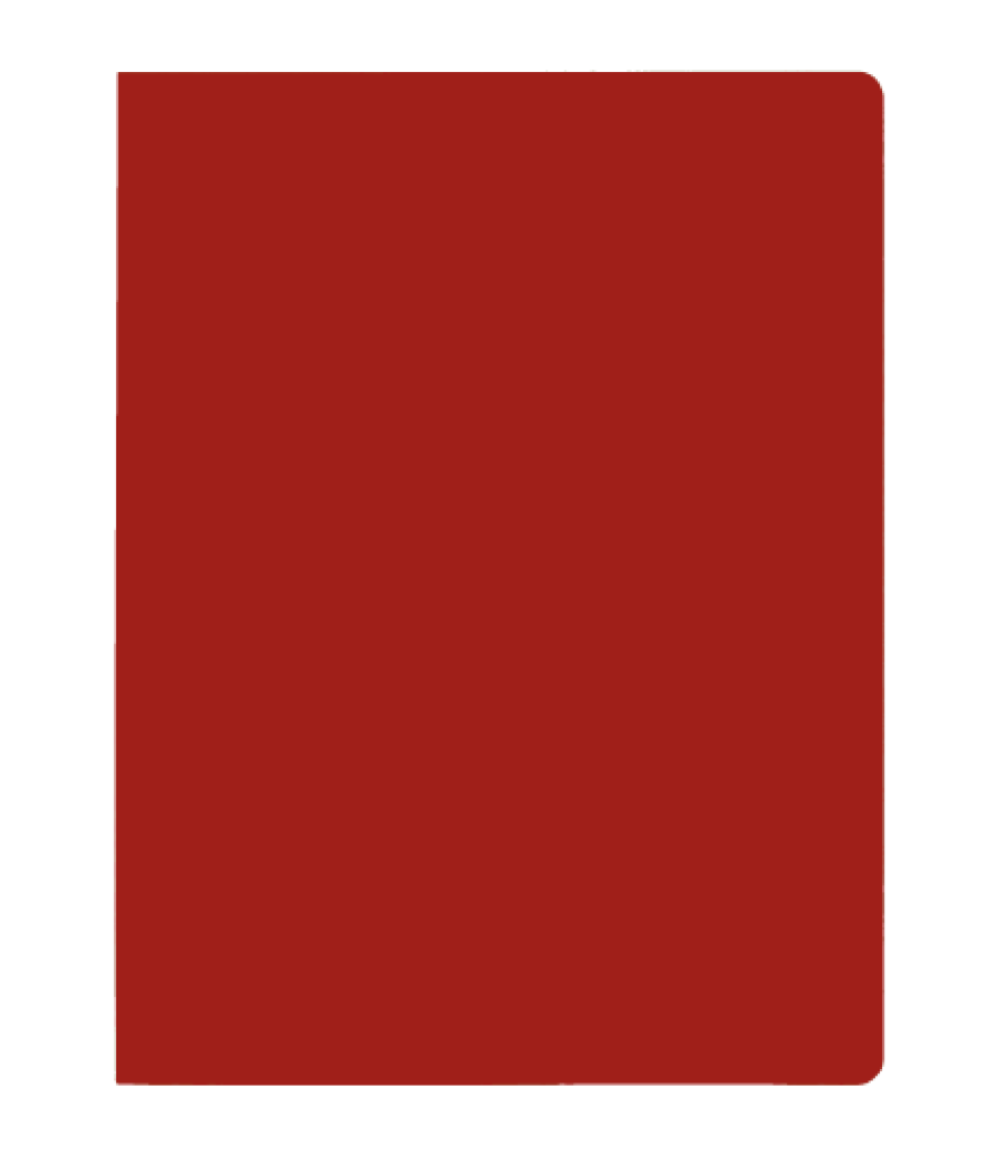 Subcarpeta simples intensas 250 grs folio color rojo gio 400040654