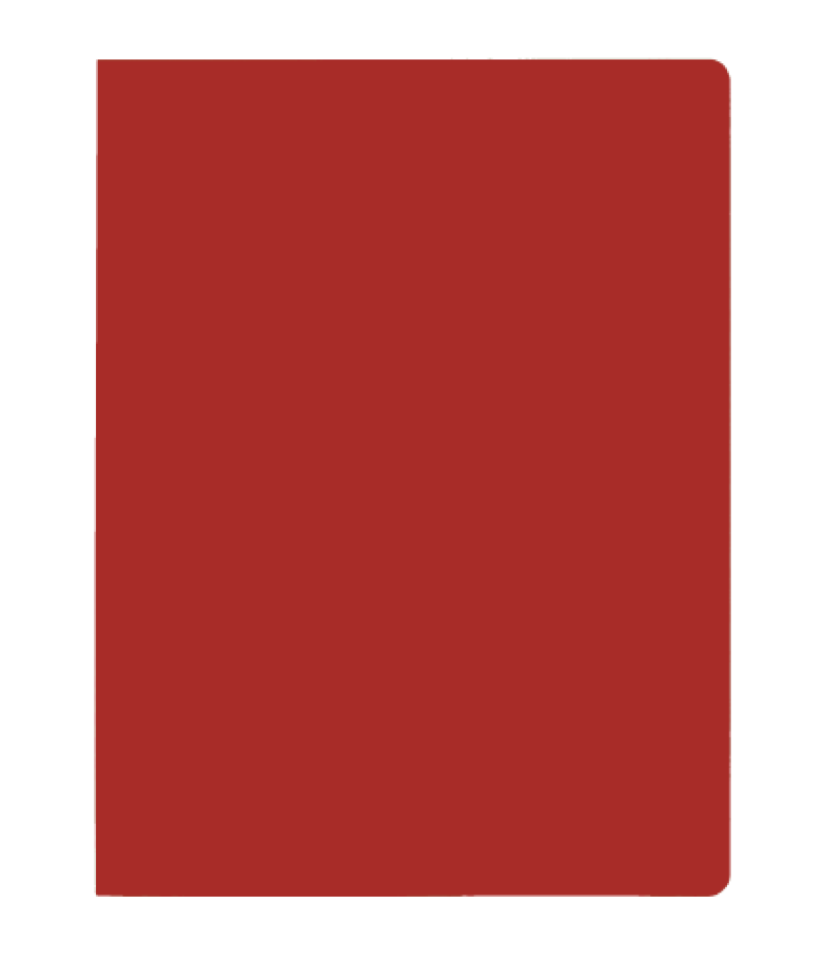 Subcarpeta simples pastel 180 grs folio color rojo gio 400040853