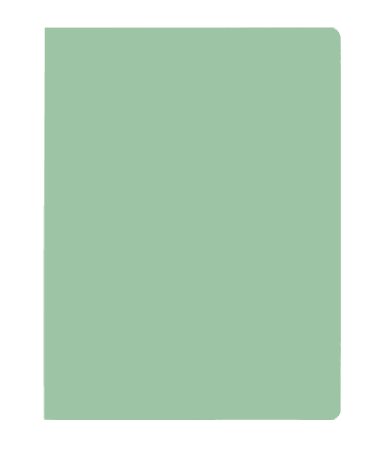 Subcarpeta simples pastel 180 grs folio color verde gio 400040609