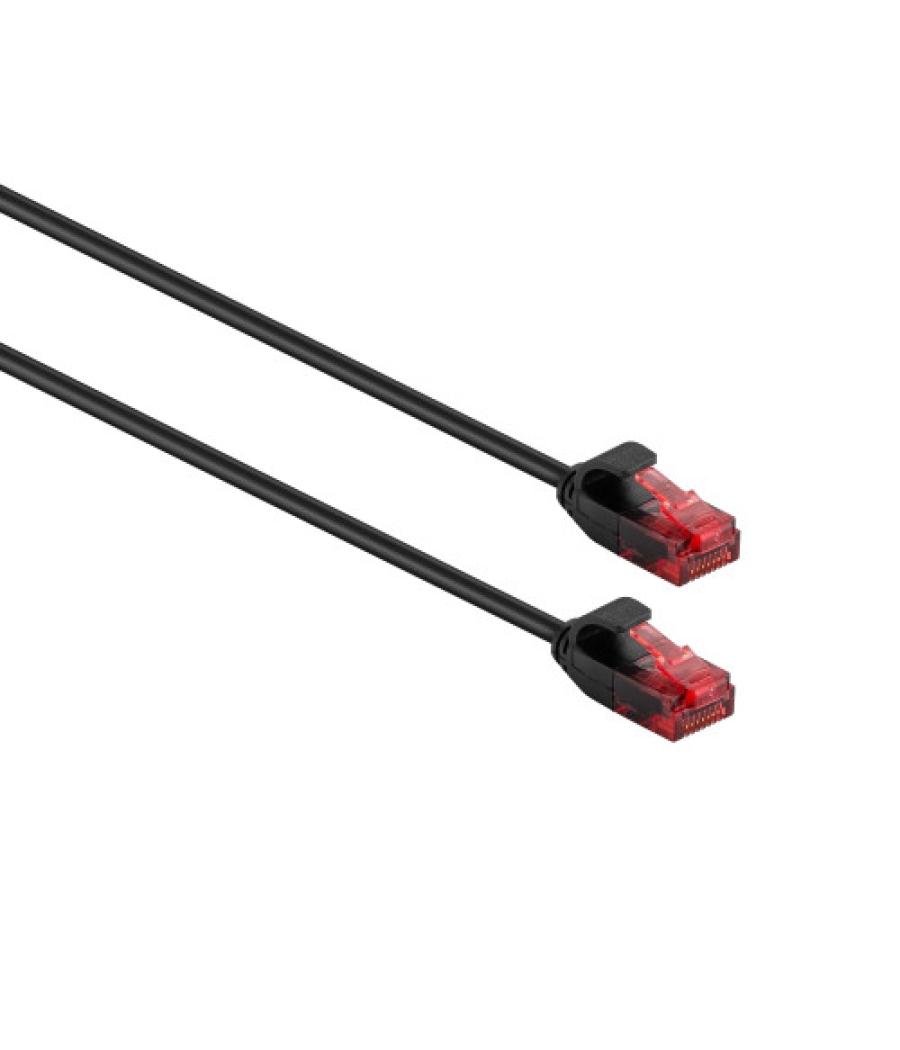 Ewent im1046 cable de red 2 m cat6 u/utp (utp) negro