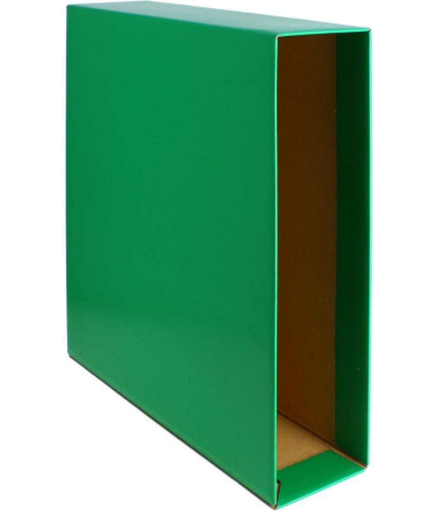 Funda archivador color verde folio 296x355x86 grafoplas 7171320