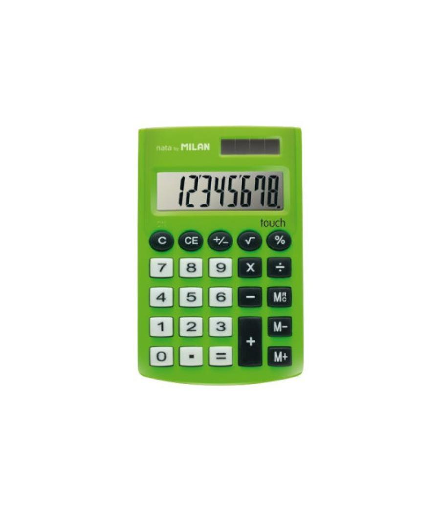 Milan 159912 calculadora bolsillo calculadora básica multicolor