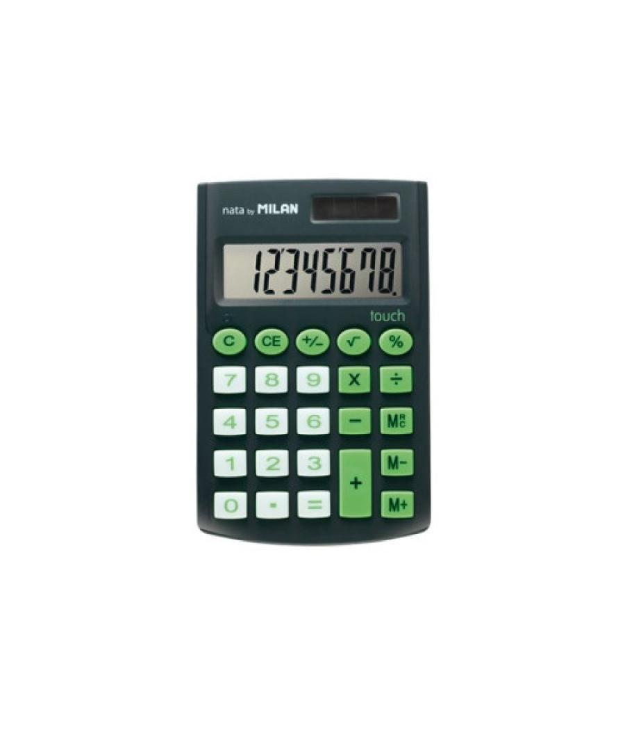 Milan 159912 calculadora bolsillo calculadora básica multicolor