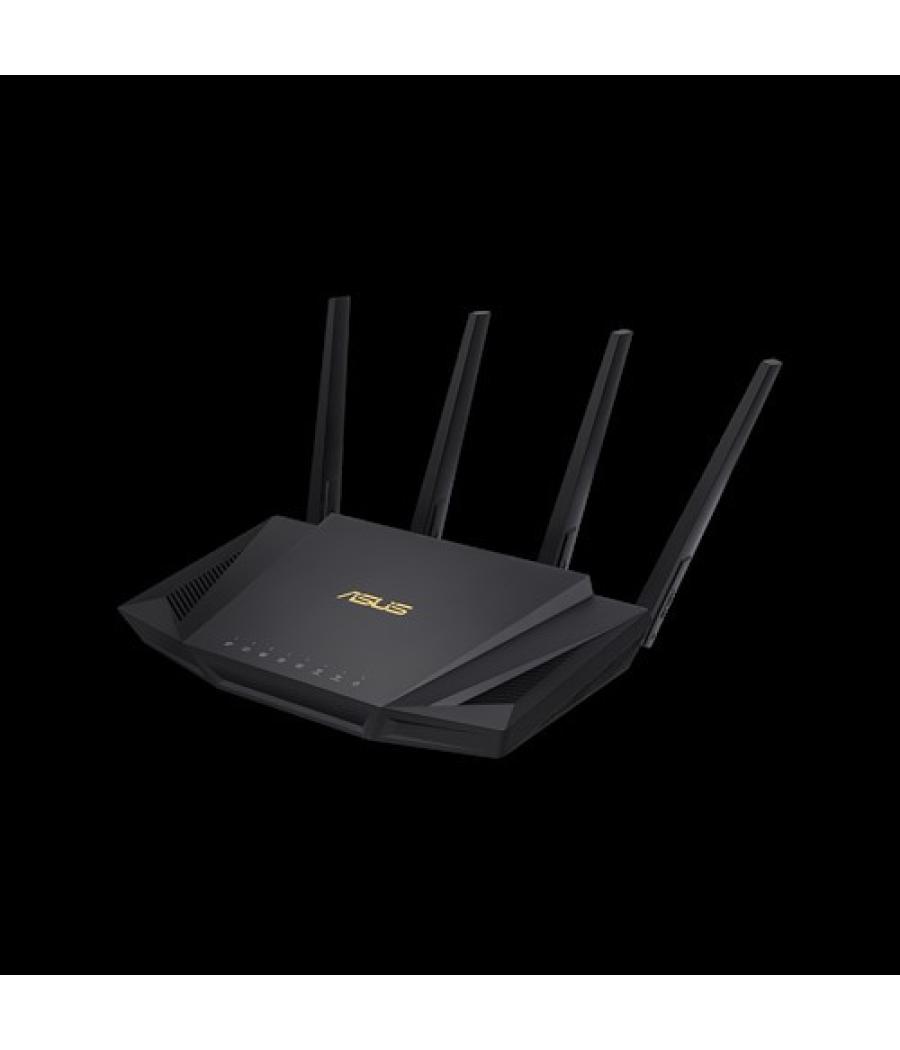Asus rt-ax58u router inalámbrico gigabit ethernet doble banda (2,4 ghz / 5 ghz)