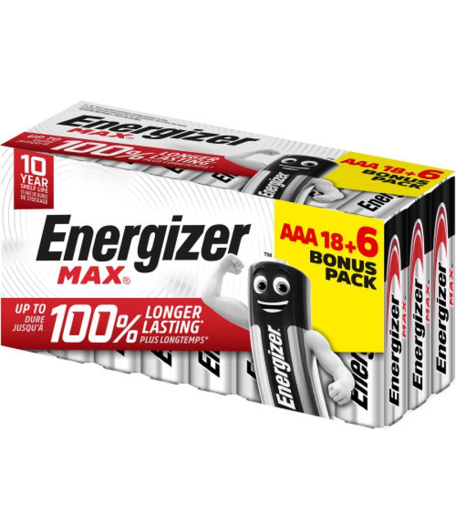 Caja 18+6 pilas alkalinas power tipo lr03 (aaa) energizer e303513201