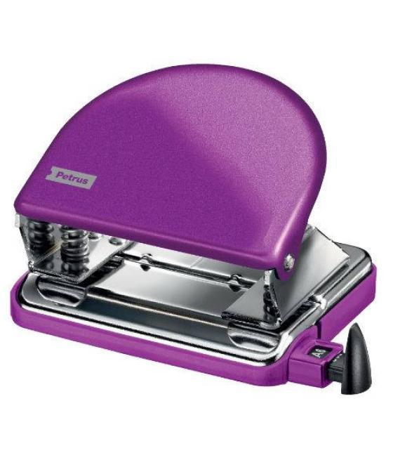 Taladro metalico modelo 52 wow capacidad 20 hojas color morado petrus 626522