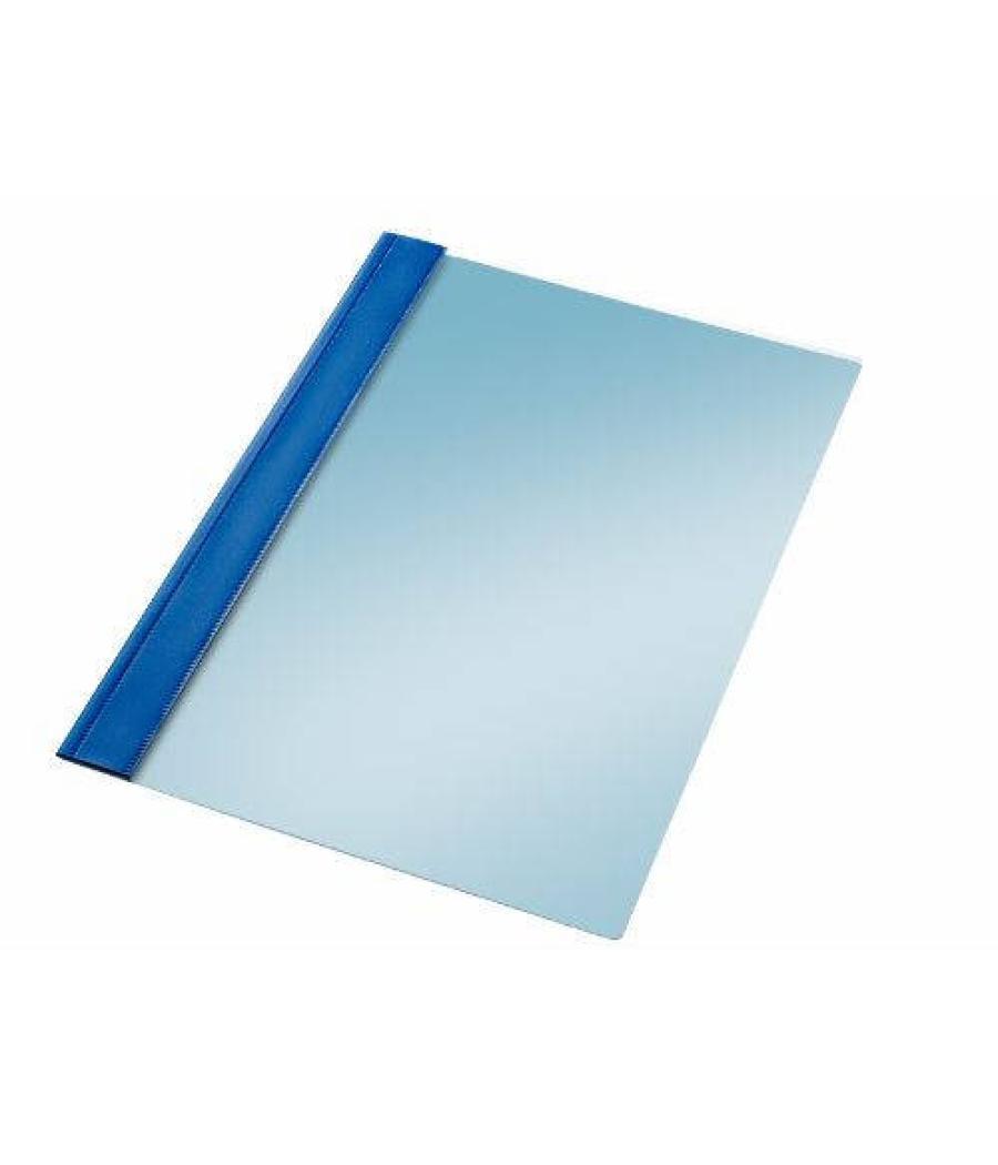 Caja 50 dosiers fastener pvc formato folio color azul esselte 13206