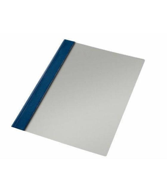 Caja 50 dosiers fastener pvc formato folio color azul marino esselte 13216