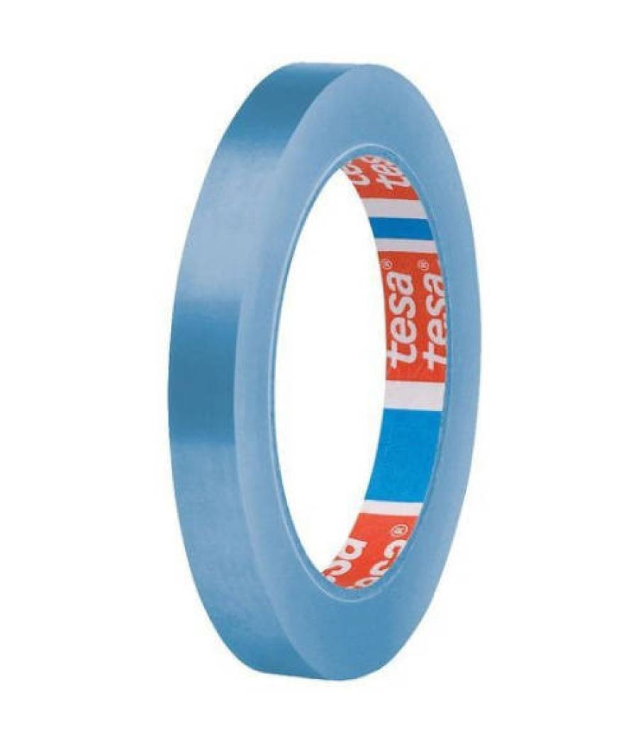 Cinta de embalaje en pvc de colores 12mm.x66m. azul tesa 62204-00008-00