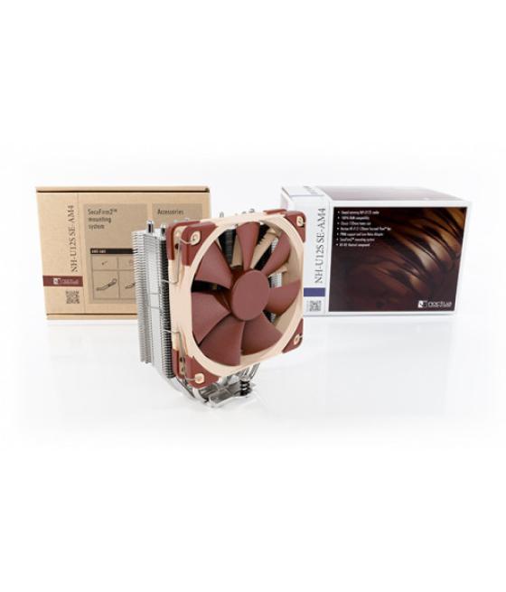 Noctua cooler cpu nh-nh-u12s se-am4 1 x nf- f12 120mm, 5 heatpipes tower, only am4/am5