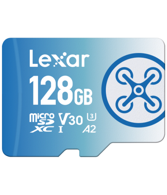 Lexar fly microsdxc uhs-i card 128 gb clase 10