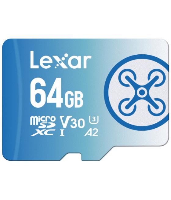 Lexar fly microsdxc uhs-i card 64 gb clase 10