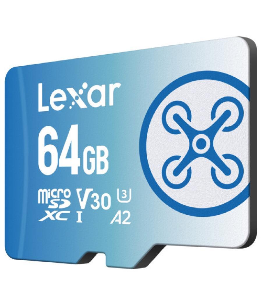 Lexar fly microsdxc uhs-i card 64 gb clase 10