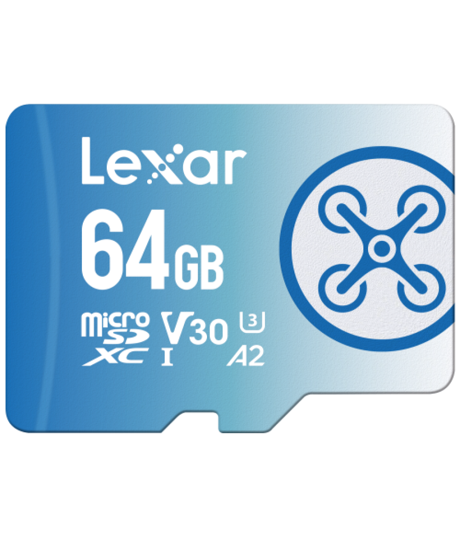 Lexar fly microsdxc uhs-i card 64 gb clase 10