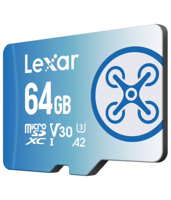 Lexar fly microsdxc uhs-i card 64 gb clase 10