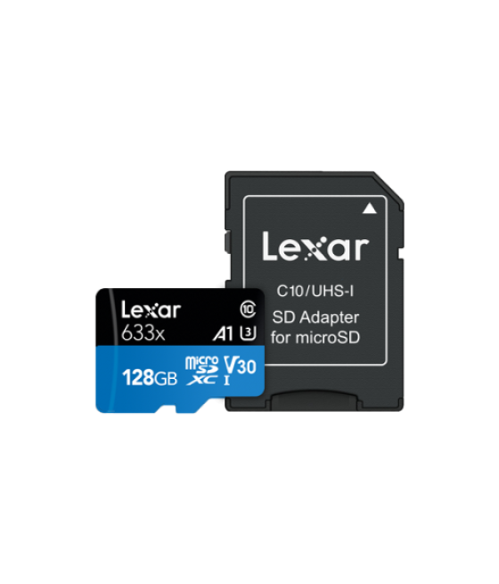 Lexar 633x 128 gb microsdxc uhs-i clase 10