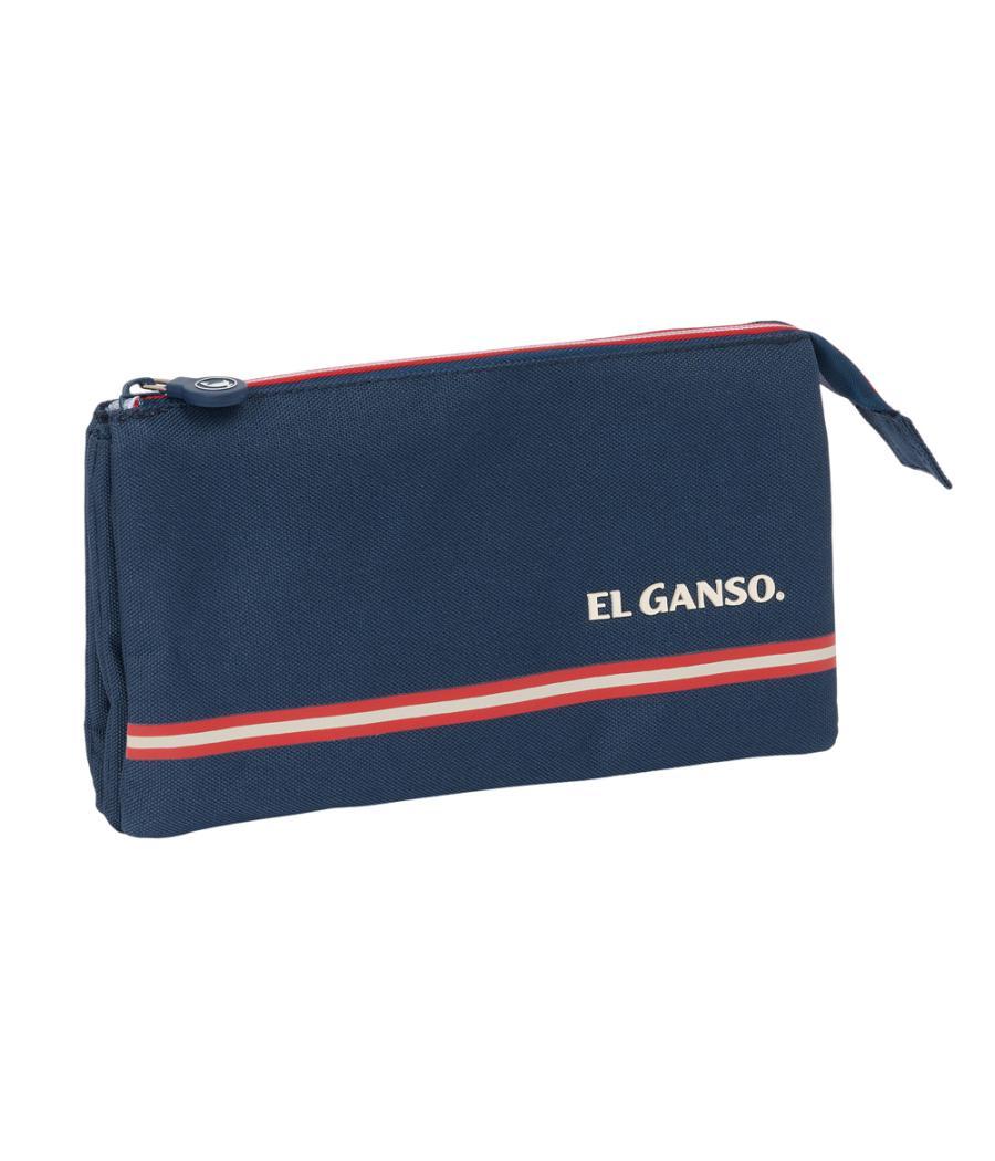 Bolso escolar portatodo safta triple el ganso classic 30x220x120 mm