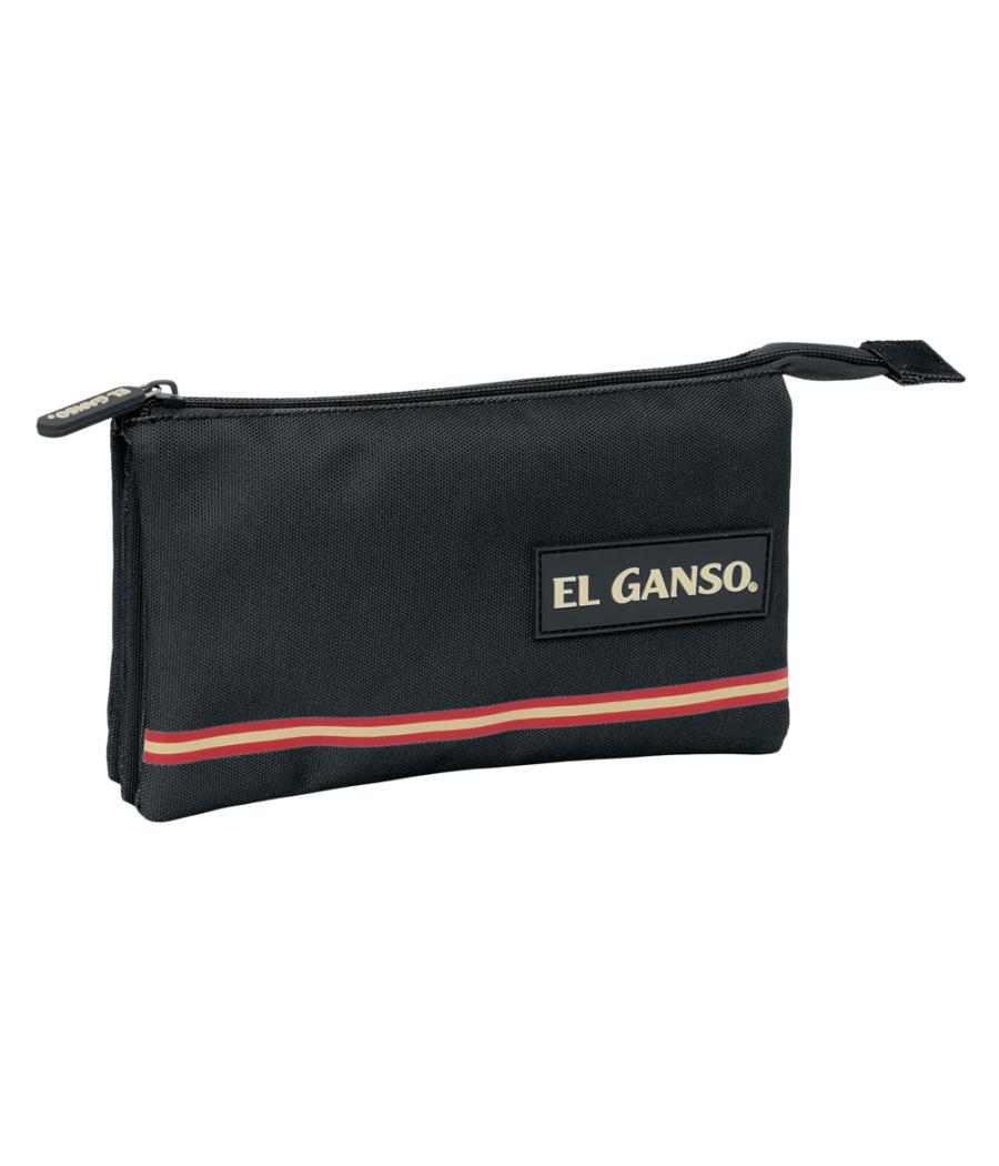 Bolso escolar portatodo safta triple el ganso basics 30x220x120 mm