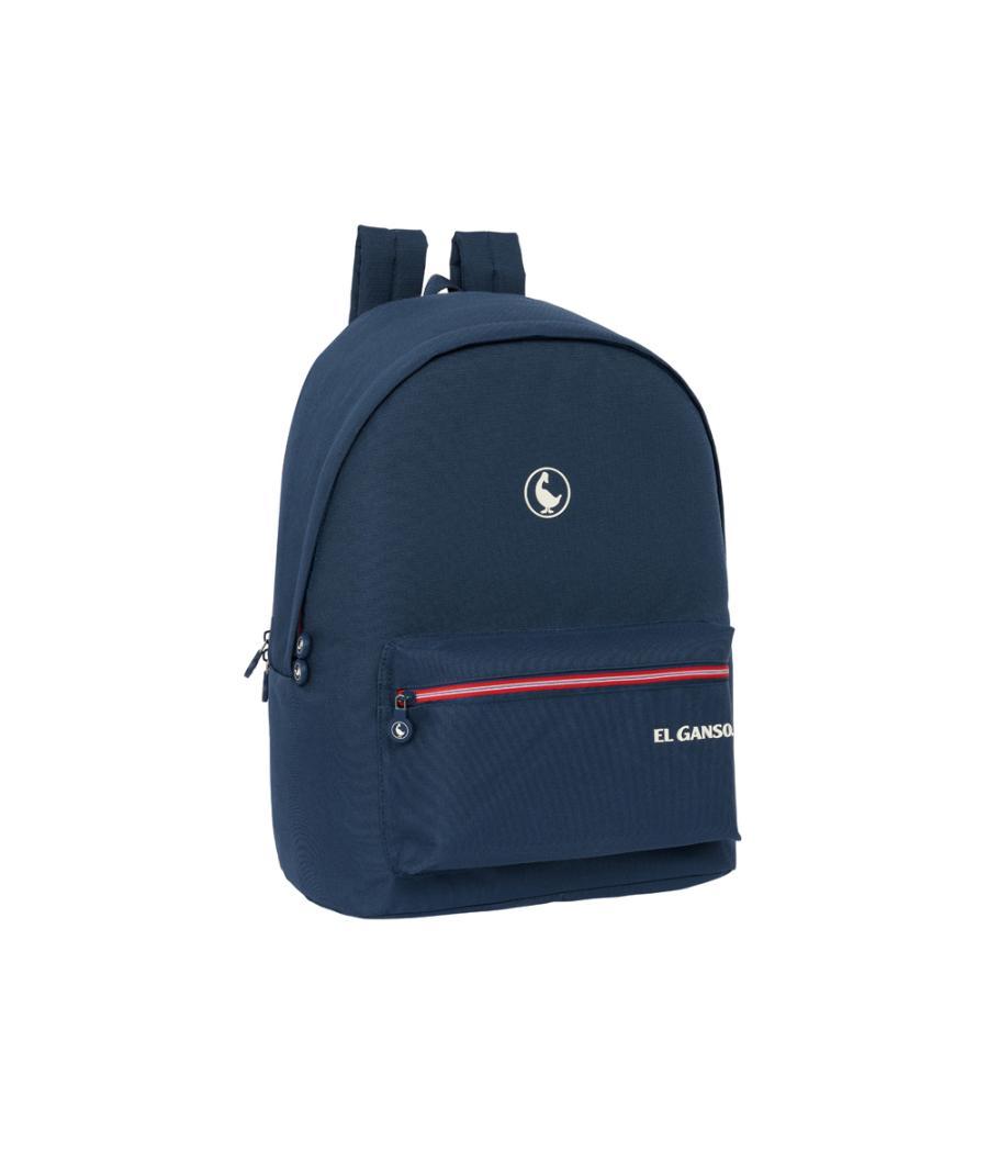 Mochila safta doble para portatil 15,6\" + usb el ganso classic 180x310x440 mm