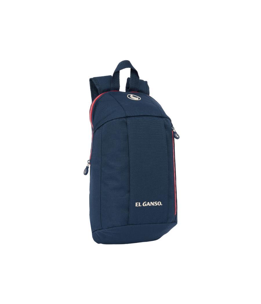 Mini mochila safta con cremallera vertical el ganso classic 100x220x390 mm