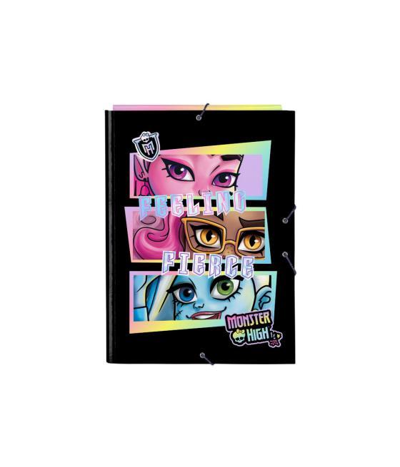 Carpeta gomas solapas safta folio monster high creep