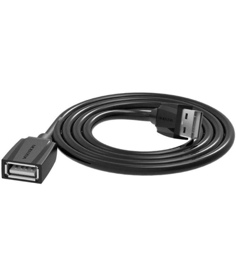 Cable alargador usb 3.0 vention vas-a45-b050/ usb macho - usb hembra/ 5gbps/ 50cm/ negro