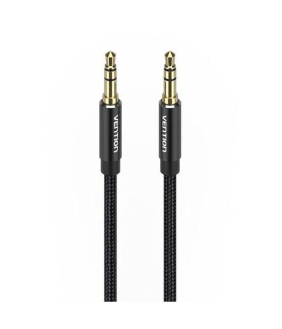 Cable estéreo vention bawbd/ jack 3.5 macho - jack 3.5 macho/ 50cm/ negro