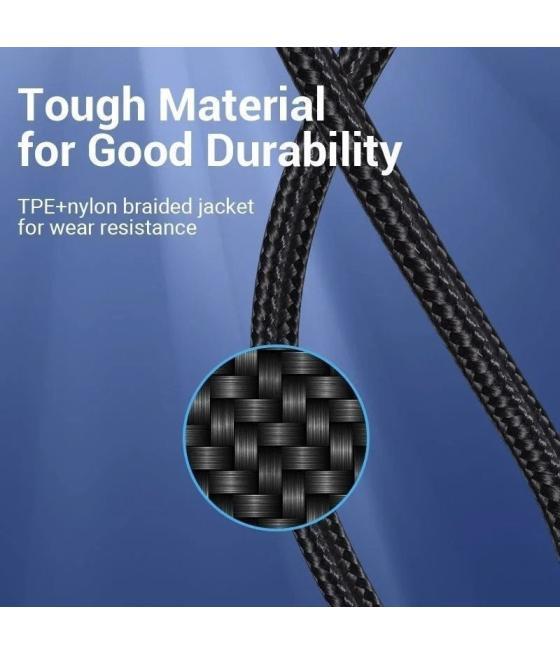 Cable usb 2.0 vention cochg/ usb macho - microusb macho/ 480mbps/ 1.5m/ negro