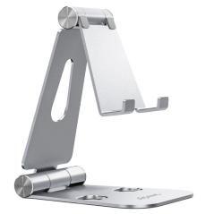 Soporte para smartphone/tablet aisens ms2pxl-092/ plata - Imagen 1