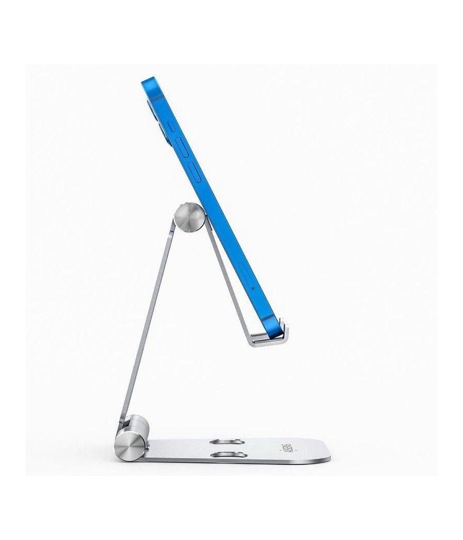Soporte para smartphone/tablet aisens ms2pxl-092/ plata - Imagen 2