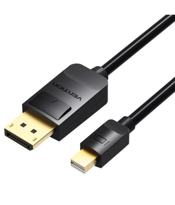 Cable conversor vention haabg/ mini displayport macho - displayport macho/ 1.5m/ negro