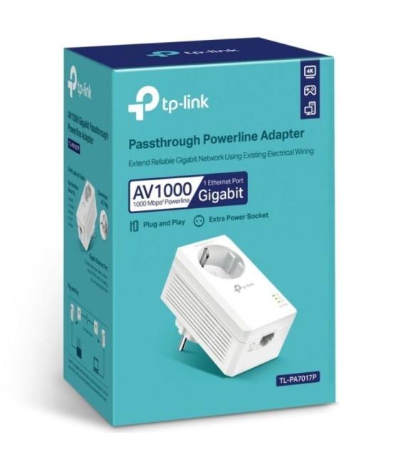 Adaptador powerline tp-link tl-pa7017p 1000mbps/ alcance 300m