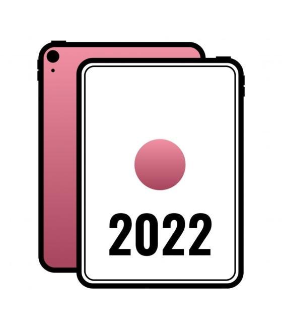 Apple ipad 10.9 2022 10th wifi cell/ 5g/ a14 bionic/ 64gb/ rosa - mq6m3ty/a
